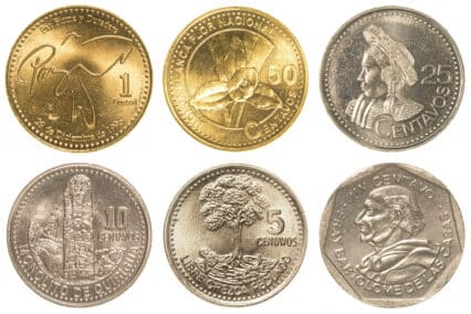 guatemalan quetzal coins