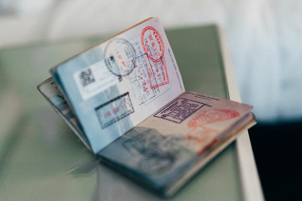 Halimbawa ng isang visa